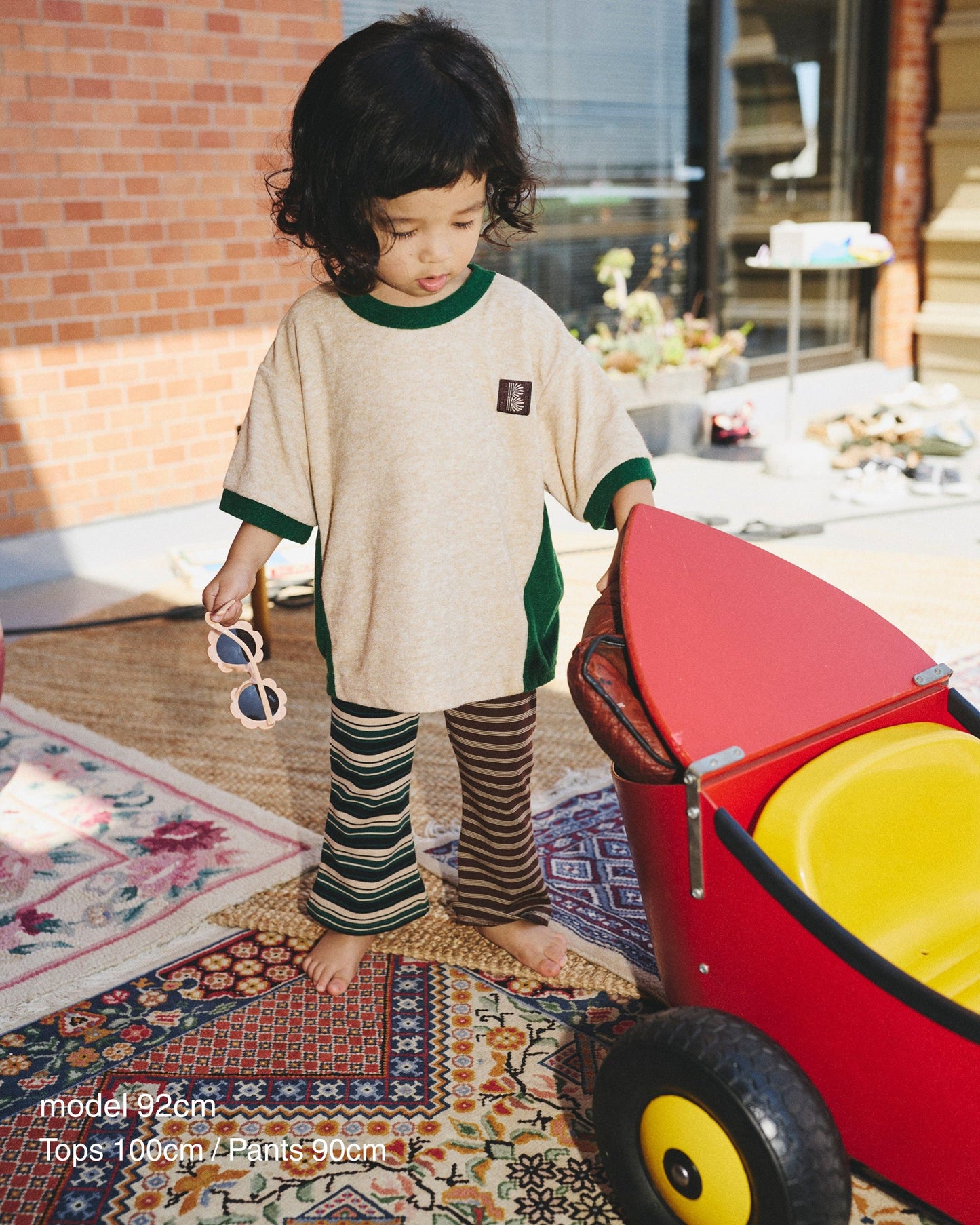【予約商品】Mixed Stripe Flare Pants