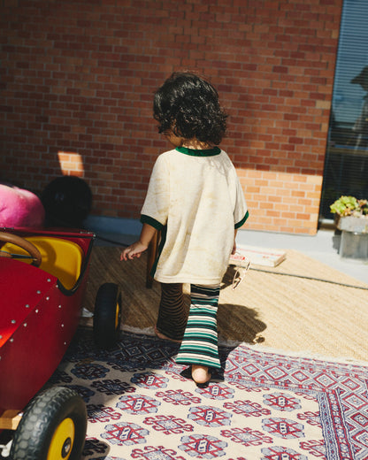 【予約商品】Mixed Stripe Flare Pants