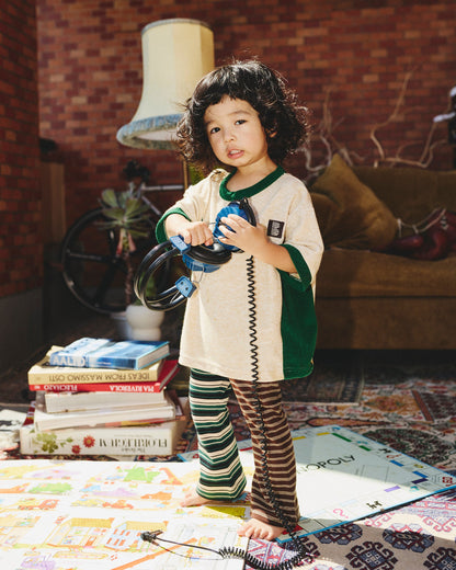 【予約商品】Mixed Stripe Flare Pants