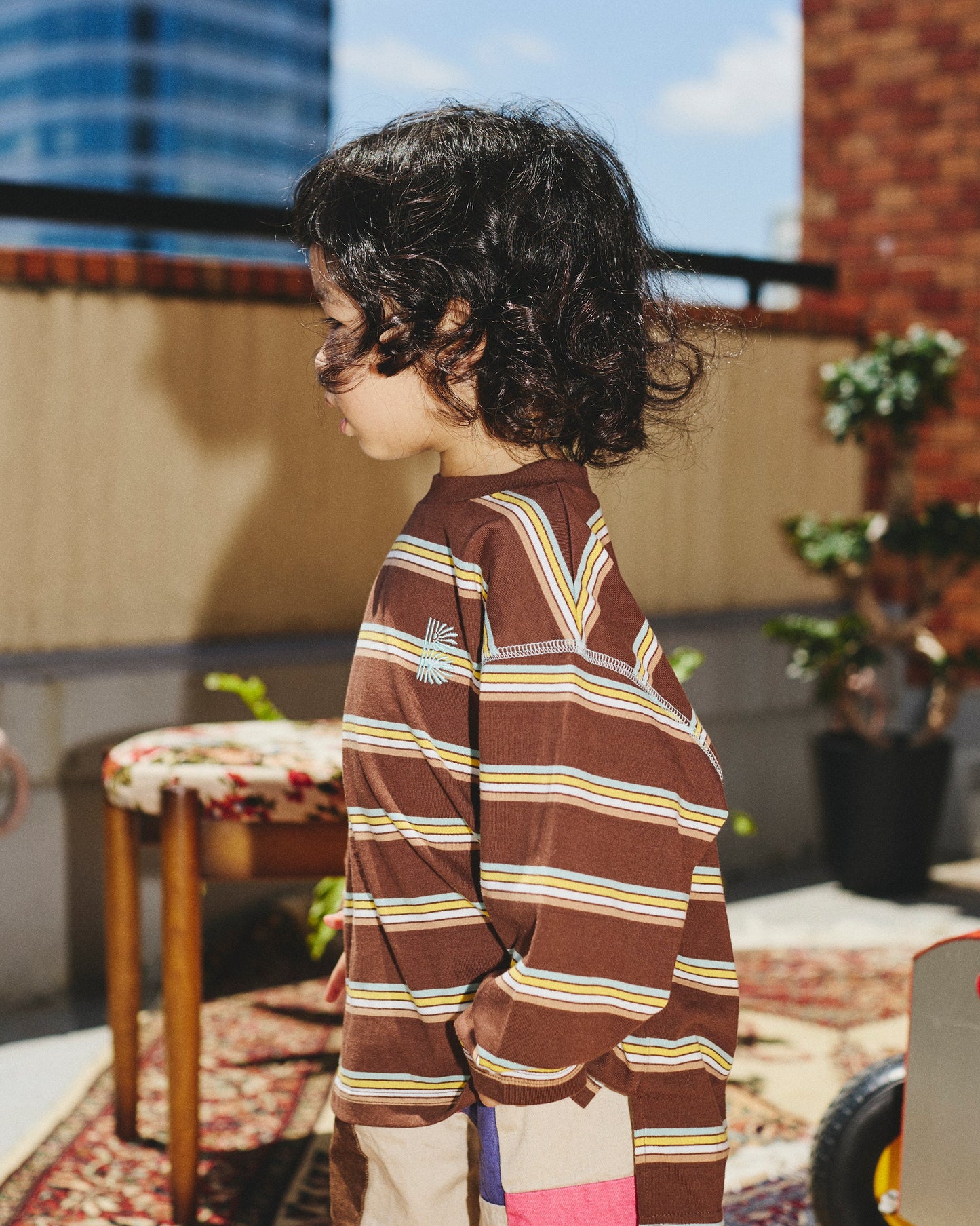 【予約商品】Multi Stripe Long Sleeve T-shirt