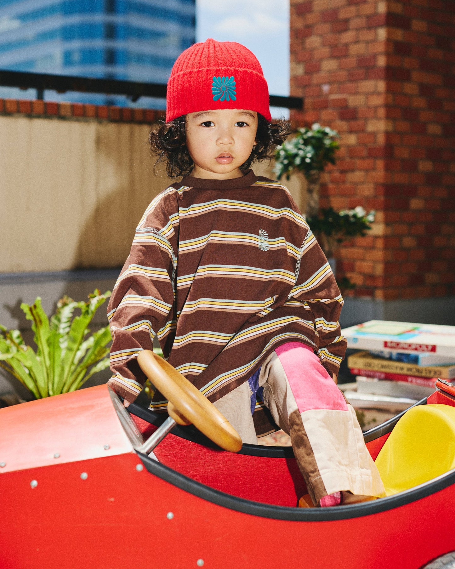 【予約商品】Multi Stripe Long Sleeve T-shirt