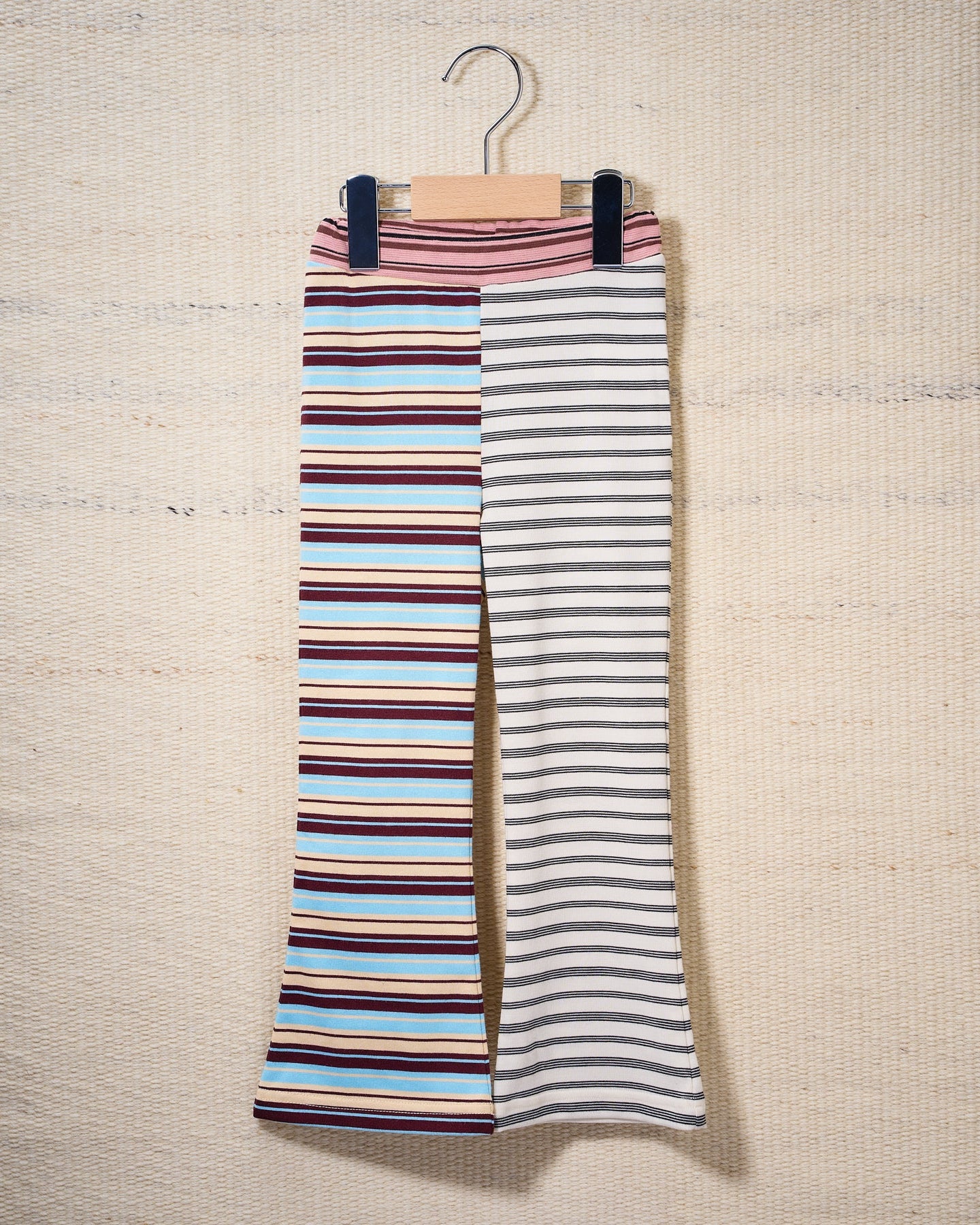 【予約商品】Mixed Stripe Flare Pants