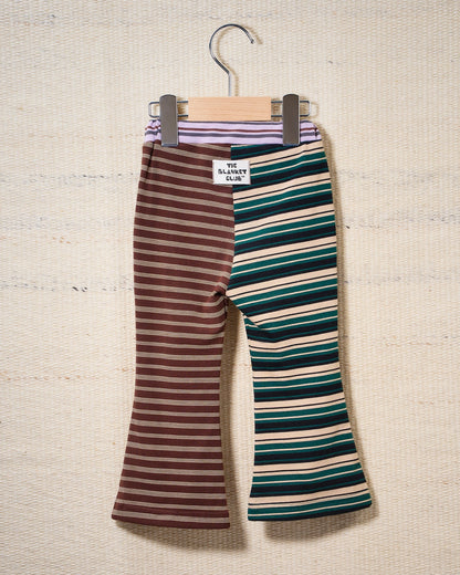 【予約商品】Mixed Stripe Flare Pants