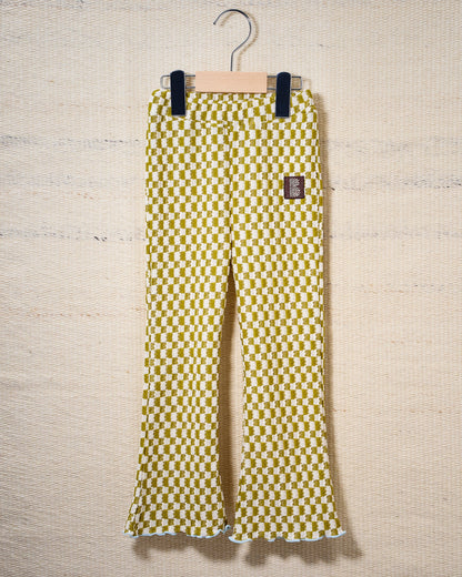 【予約商品】Checker Flare Pants