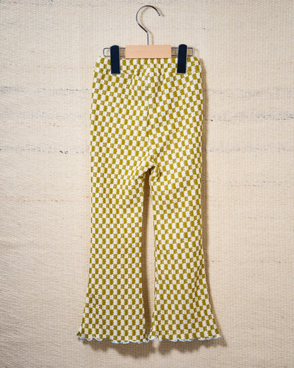 【予約商品】Checker Flare Pants