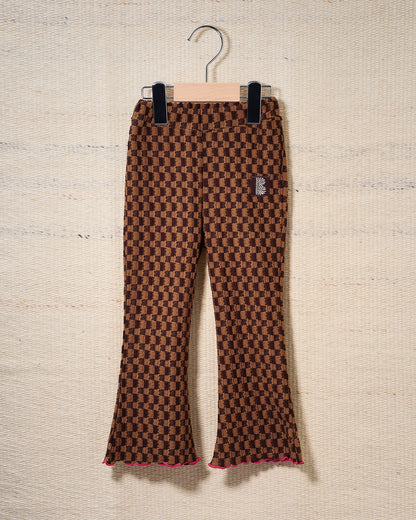 【予約商品】Checker Flare Pants