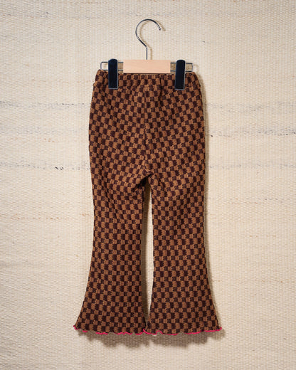 【予約商品】Checker Flare Pants