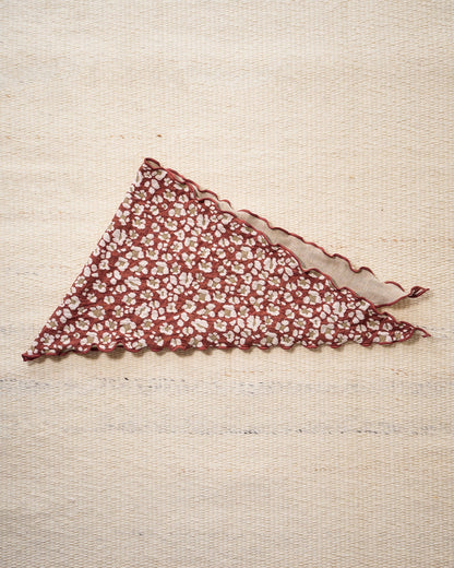【予約商品】Cozy Pattern Cardigan (flower)