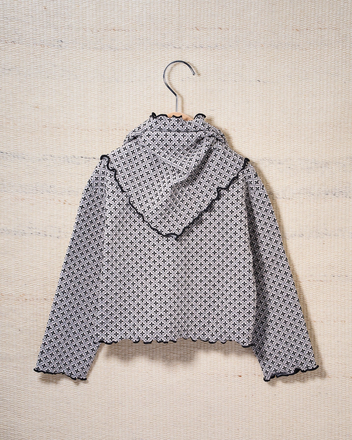 【予約商品】Cozy Pattern Cardigan (tile)